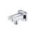 Isenberg 240.8006CP Wall Elbow With Holder Combo in Chrome