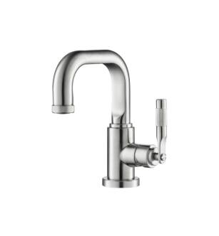 Isenberg 250.1000BN Single Hole Bathroom Faucet in Brushed Nickel PVD