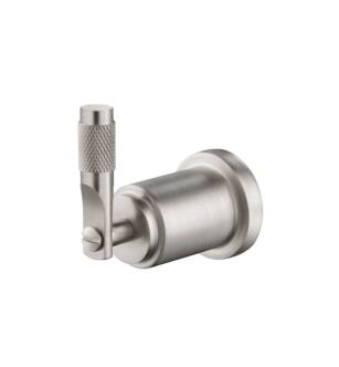 Isenberg 250.1001BN Brass Bathroom Towel / Robe Hook in Brushed Nickel PVD