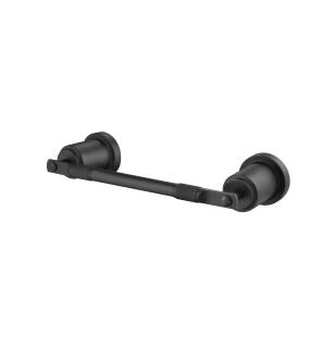 Flusso 250.1008MB 8" Brass Mini Towel Bar in Matte Black
