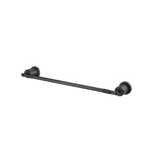 Flusso 250.1009MB 18" Brass Towel Bar in Matte Black