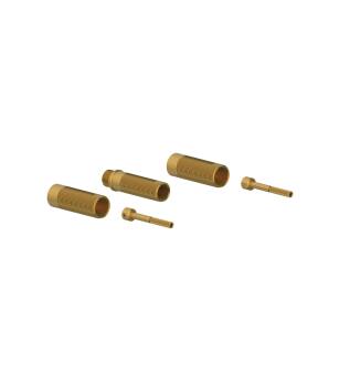 Flusso 250.1950E Extension Kit For Use with 250.1950, 250.2450 in Rough Brass