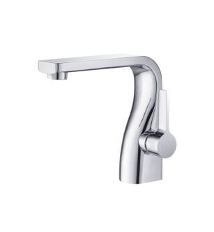 Flusso 260.1000CP Single Hole Bathroom Faucet in Chrome