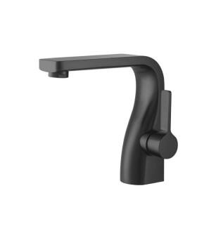 Flusso 260.1000MB Single Hole Bathroom Faucet in Matte Black