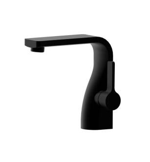 Flusso 260.1000GB Single Hole Bathroom Faucet in Gloss Black