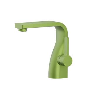 Flusso 260.1000IG Single Hole Bathroom Faucet in Flusso Green