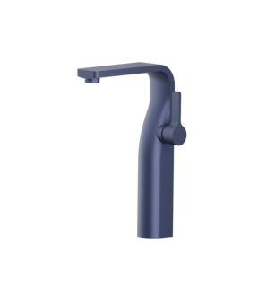 Flusso 260.1700NB Single Hole Vessel Faucet in Navy Blue