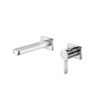 Flusso 260.1800CP Single Handle Wall Mounted Bathroom Faucet in Chrome