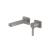 Isenberg 260.1800SG Single Handle Wall Mounted Bathroom Faucet in Steel Gray