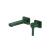 Isenberg 260.1800LG Single Handle Wall Mounted Bathroom Faucet in Leaf Green
