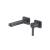Isenberg 260.1800DG Single Handle Wall Mounted Bathroom Faucet in Dark Gray