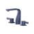 Isenberg 260.2001NB Three Hole 8" Widespread Two Handle Bathroom Faucet in Navy Blue
