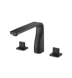Flusso 260.2410MB 3 Hole Deck Mount Roman Tub Faucet in Matte Black