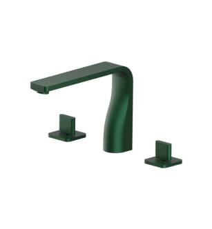 Flusso 260.2410LG 3 Hole Deck Mount Roman Tub Faucet in Leaf Green
