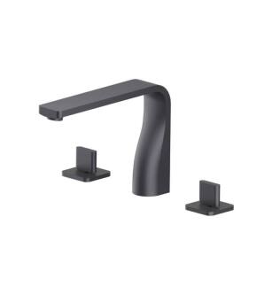 Flusso 260.2410DG 3 Hole Deck Mount Roman Tub Faucet in Dark Gray