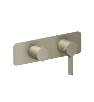 Flusso 260.2693LV 3/4" Horizontal Thermostatic Shower Valve And Trim With 1 Ouptut in Light Verde