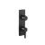 Isenberg 260.2720MB 3/4" Horizontal Thermostatic Shower Valve And Trim With 1 Output in Matte Black