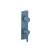 Isenberg 260.2720BP 3/4" Horizontal Thermostatic Shower Valve And Trim With 1 Output in Blue Platinum