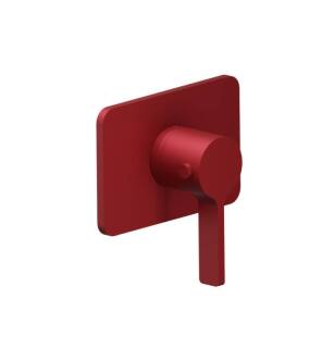Flusso 260.4201CR 3/4" Thermostatic Valve With Trim in Crimson