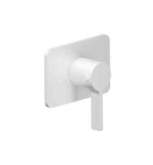 Flusso 260.4201GW 3/4" Thermostatic Valve With Trim in Gloss White