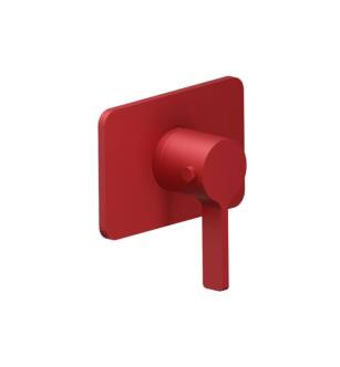 Flusso 260.4201DR 3/4" Thermostatic Valve With Trim in Deep Red
