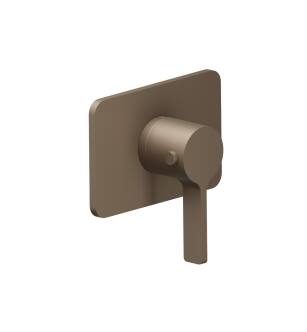 Flusso 260.4201DT 3/4" Thermostatic Valve With Trim in Dark Tan