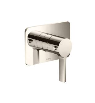 Flusso 260.4201TPN Trim For 3/4" Thermostatic Valve For Use with TVH.4201 in Polished Nickel PVD
