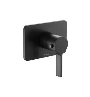 Flusso 260.4201TMB Trim For 3/4" Thermostatic Valve For Use with TVH.4201 in Matte Black