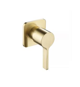 Flusso 260.4511SB 3/4" Volume Control And Trim in Satin Brass PVD