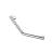 Isenberg GBB.5218CP 18" Angled Shower Grab Bar in Chrome