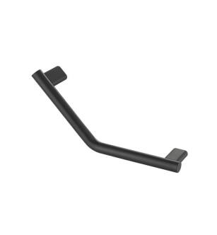 Flusso GBB.5218MB 18" Angled Shower Grab Bar in Matte Black