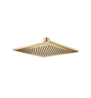 Isenberg HS1001ABB 8" Square Solid Brass Rainhead in Brushed Bronze PVD
