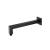 Isenberg HS1001SAMB 12" Wall Mount Square Shower Arm With Flange in Matte Black