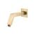 Isenberg HS1020BB 7" Square Shower Arm With Flange With Flange in Brushed Bronze PVD