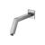 Isenberg HS1025BN 10" Square Shower Arm With Flange With Flange in Brushed Nickel PVD