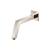 Isenberg HS1025PN 10" Square Shower Arm With Flange With Flange in Polished Nickel PVD