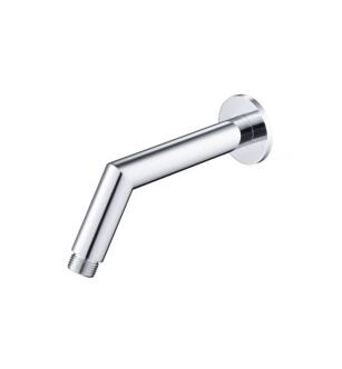 Flusso HS1030CP 7" Round Shower Arm With Flange With Flange in Chrome