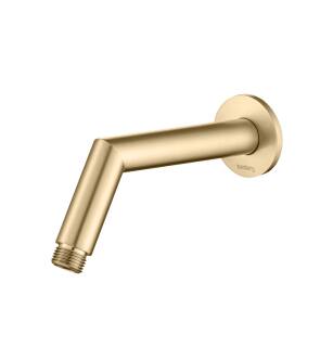 Isenberg HS1030BB 7" Round Shower Arm With Flange With Flange in Brushed Bronze PVD