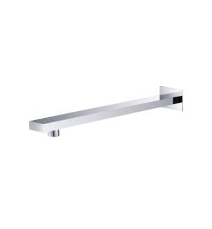 Flusso HS1050CP 15" Wall Mount Shower Arm With Flange in Chrome