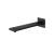 Isenberg HS1060MB 16" Wall Mount Shower Arm With Flange in Matte Black