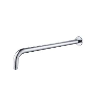 Flusso HS1070CP 20" Wall Mount Round Shower Arm With Flange in Chrome