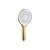 Isenberg HS6260SB 3 Function ABS Hand Held Shower Head in Satin Brass PVD