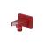 Isenberg HS8007CR Wall Elbow With Holder Combo in Crimson