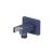 Isenberg HS8007NB Wall Elbow With Holder Combo in Navy Blue