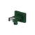 Isenberg HS8007LG Wall Elbow With Holder Combo in Leaf Green