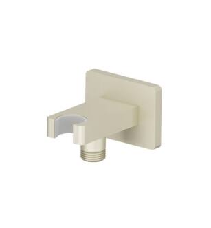 Flusso HS8007LT Wall Elbow With Holder Combo in Light Tan