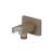 Isenberg HS8007DT Wall Elbow With Holder Combo in Dark Tan