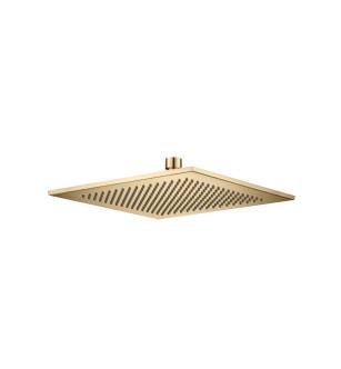 Flusso HSB.10SBB 10" Solid Brass Rainhead in Brushed Bronze PVD