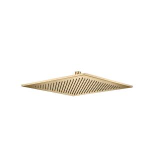 Flusso HSB.12SBB 12" Solid Brass Rainhead in Brushed Bronze PVD