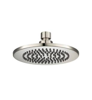 Flusso HSB.6RPN 6" Solid Brass Rainhead in Polished Nickel PVD